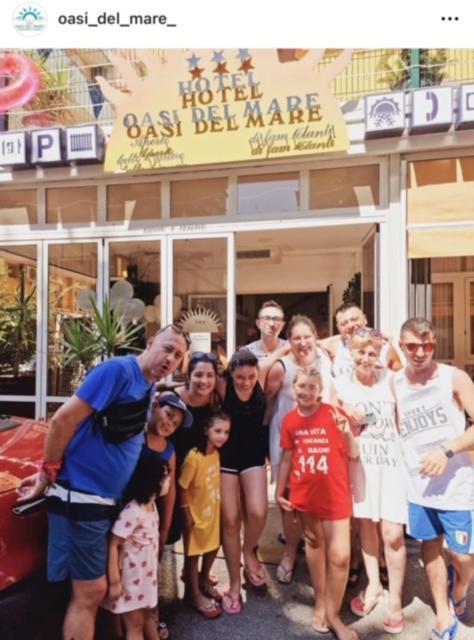 Hotel Oasi del Mare Rimini Exterior foto